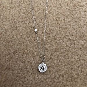 Swavorksi letter pendant